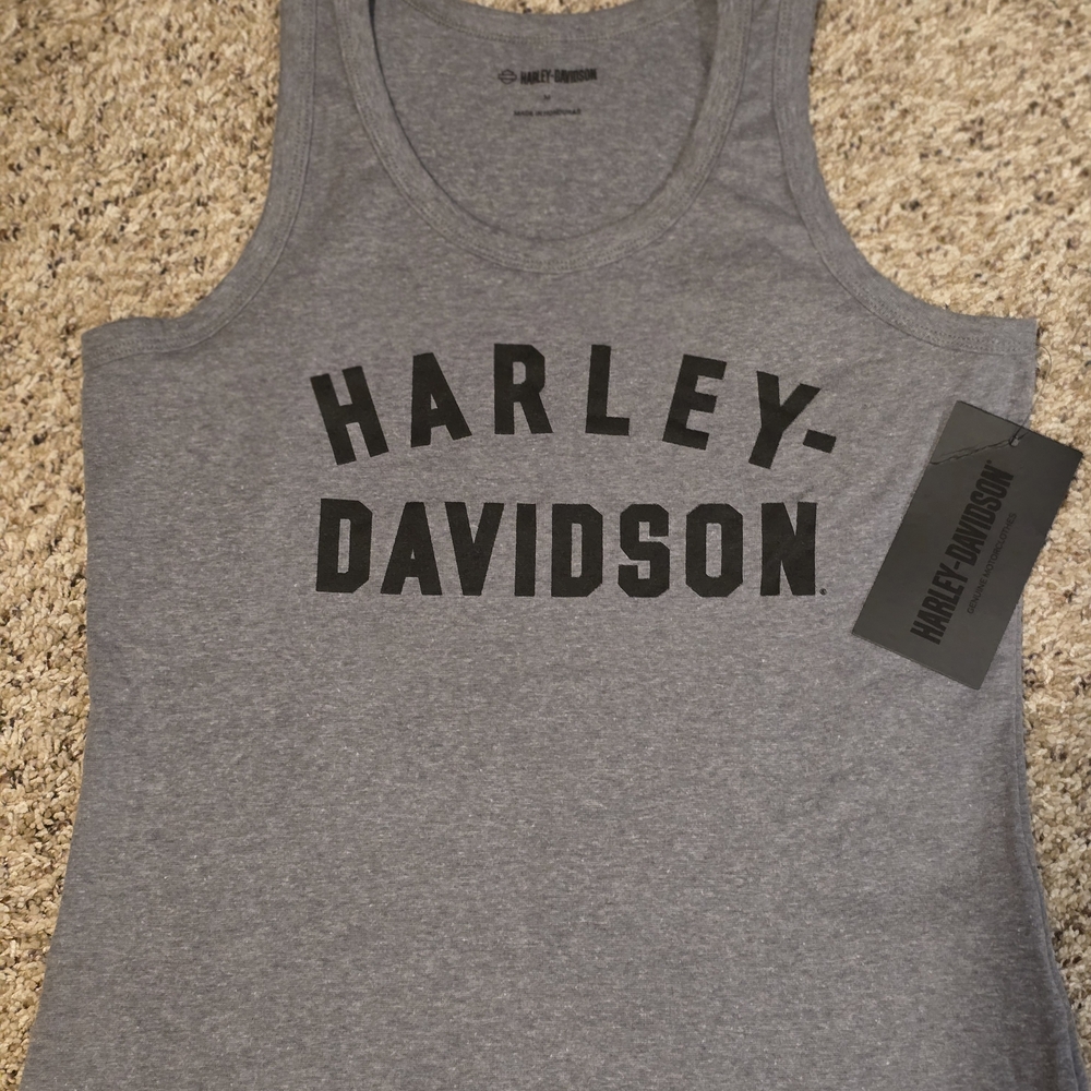 Harley-Davidson Gray Tank Top
